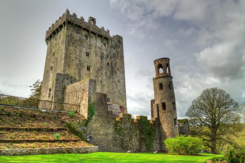 Blarney castle is home to the legendary Blarney Stone.
