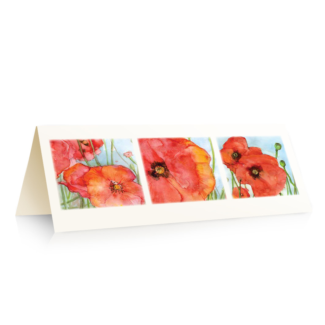 Poppy Blank Cards
