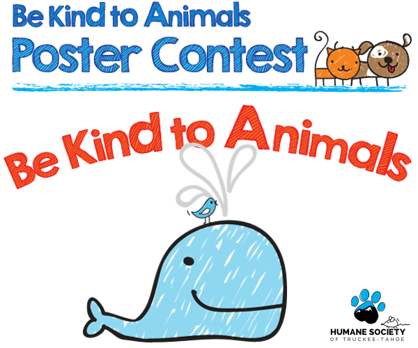 Be Kind to Animals Poster Contest with Humane Society of Truckee-Tahoe -  North Tahoe Business Association