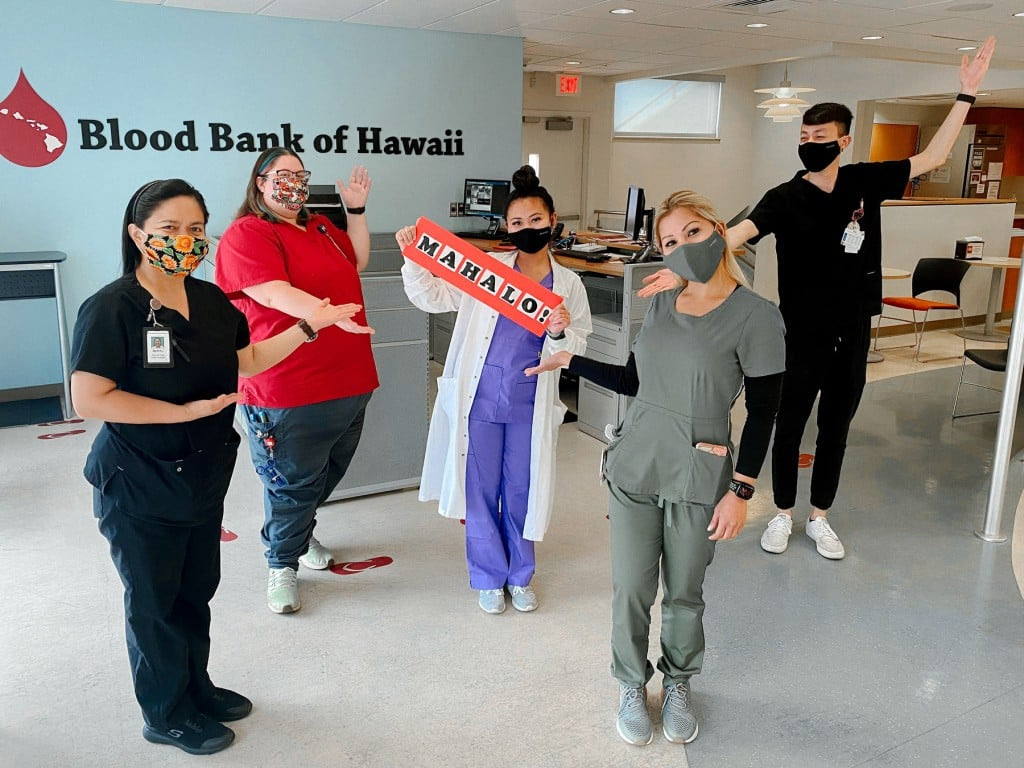 Photo: courtesy of Blood Bank of Hawaii