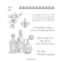 Fanciful Fragrance Cling Stamp Set