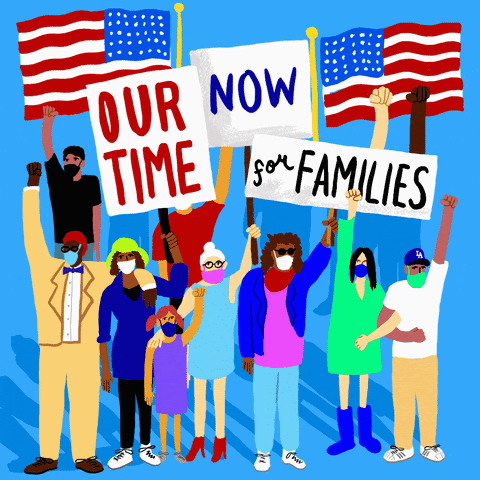 Our time now for families