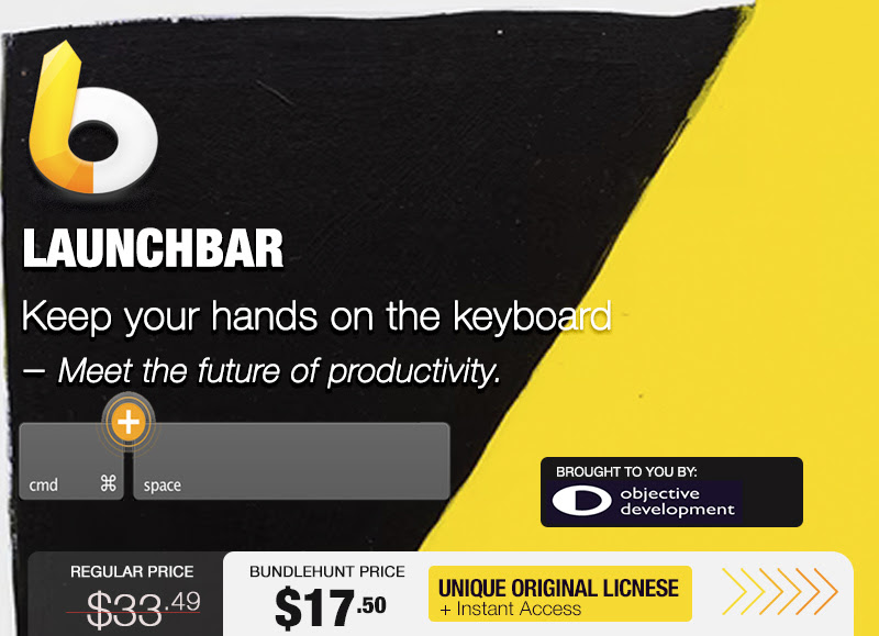 LaunchBar Discount Sale