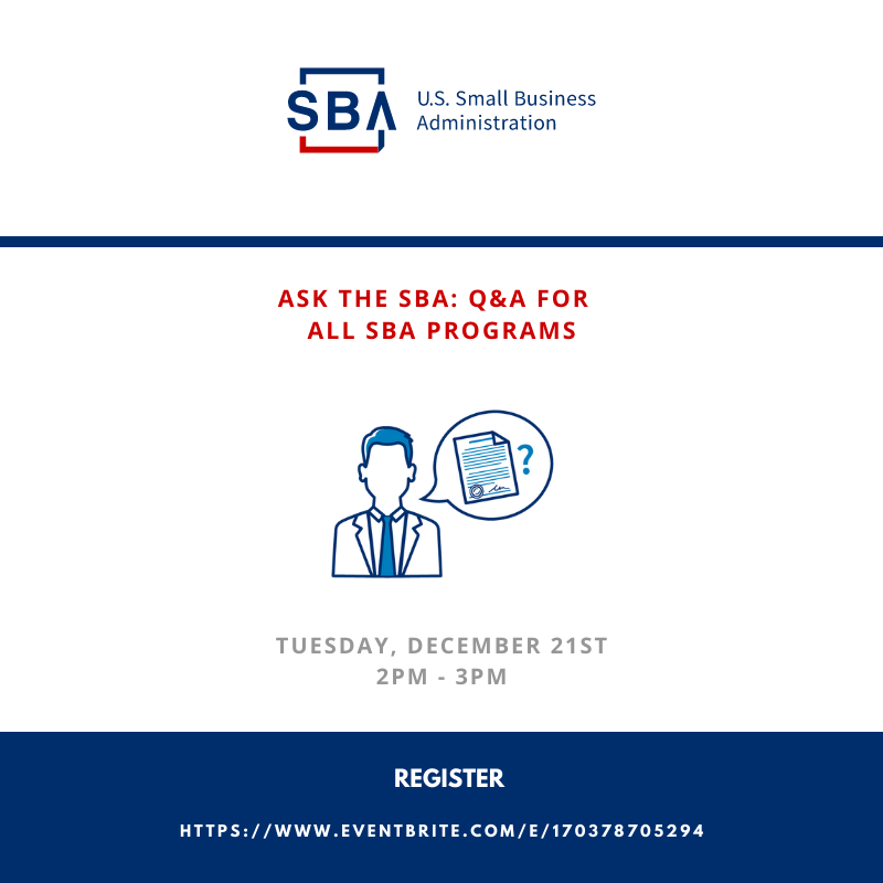 Ask the SBA
