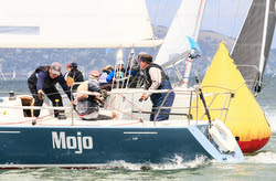 J/105 MOJO sailing San Francisco Bay
