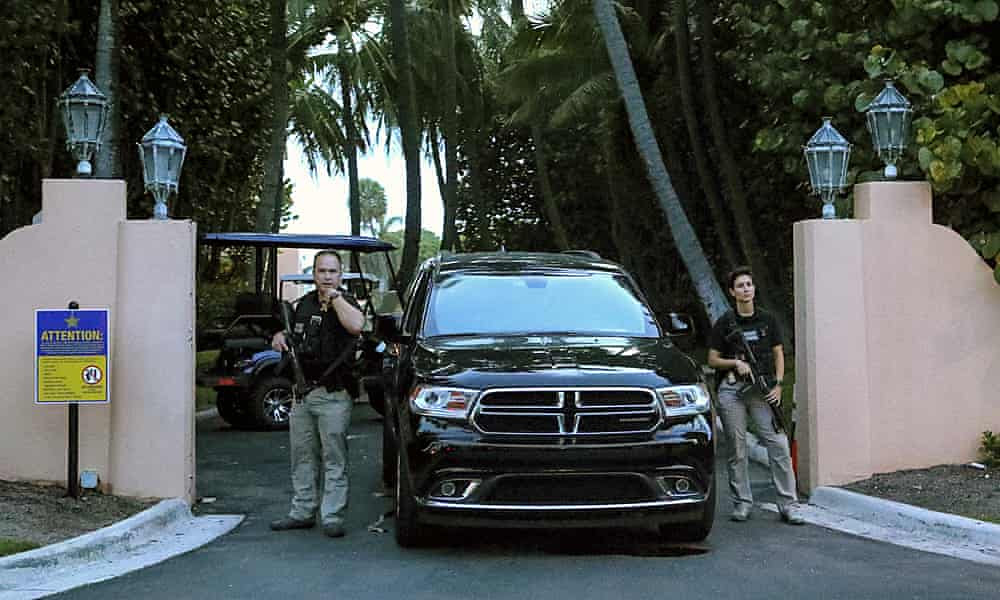 Former US president says FBI raided his Mar-a-Lago home