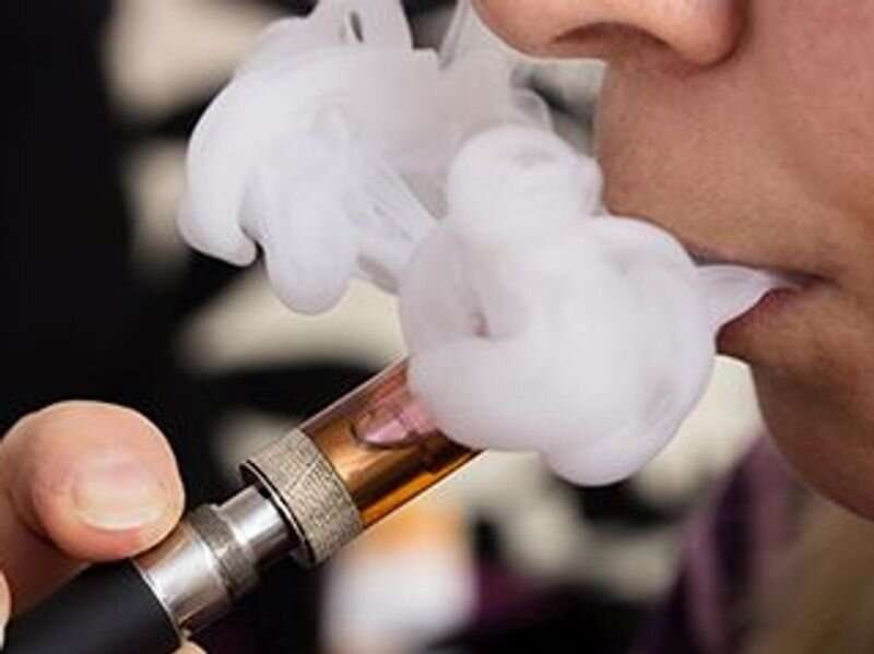 E-cigarette use tied to respiratory symptoms, wheezing