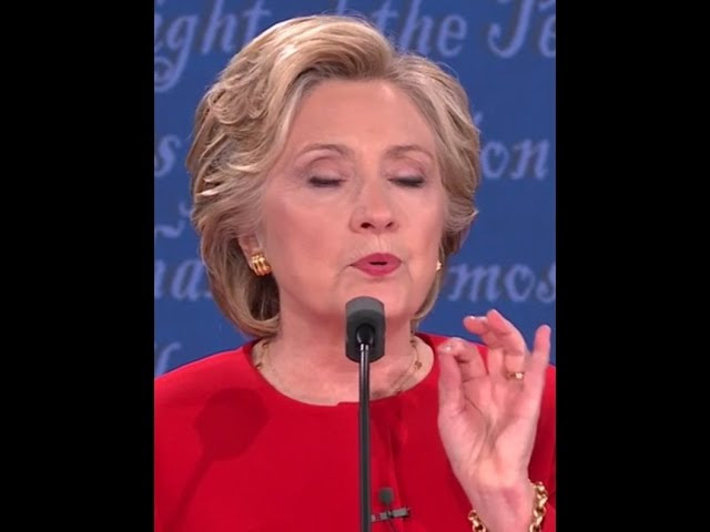 People Are Claiming Hillary Wore A Earpiece/Anti-Coughing Device Last Night Sddefault