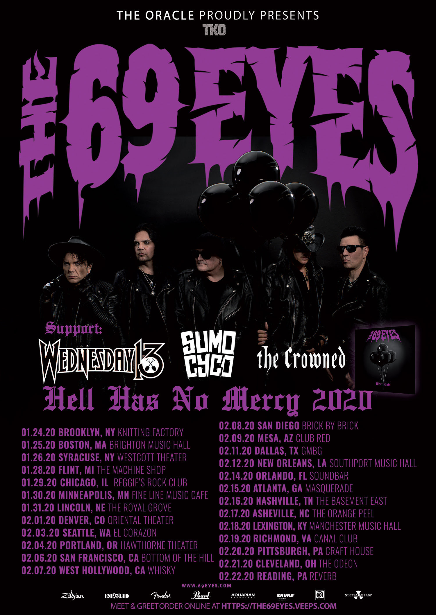 THE 69 EYES Release New Tour Trailer, Watch Here BPM