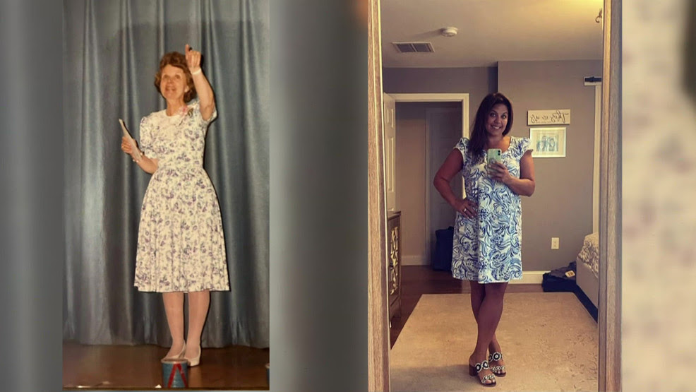  Nursery school teacher honors one of school's founders with '100 days of dresses'