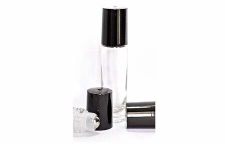 Clear Glass Roller Bottle 10ml