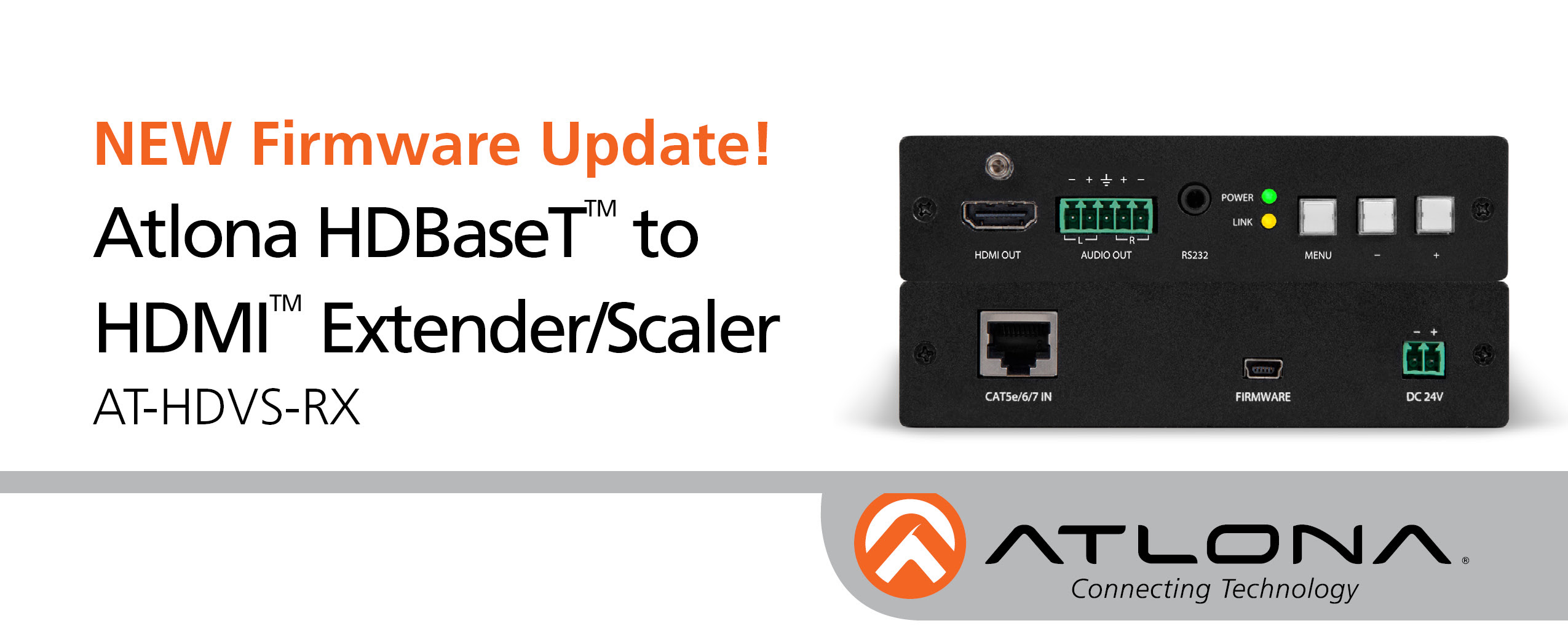 Atlona’s HDVS-RX receiver Atlona’s HDVS-RX receiver