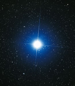 The Star of Isis is at its highest point in the night sky right now