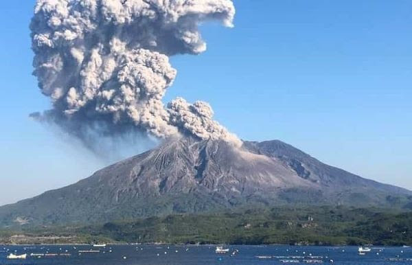 Sakurajima, Japón, Foto Volcano Discovery