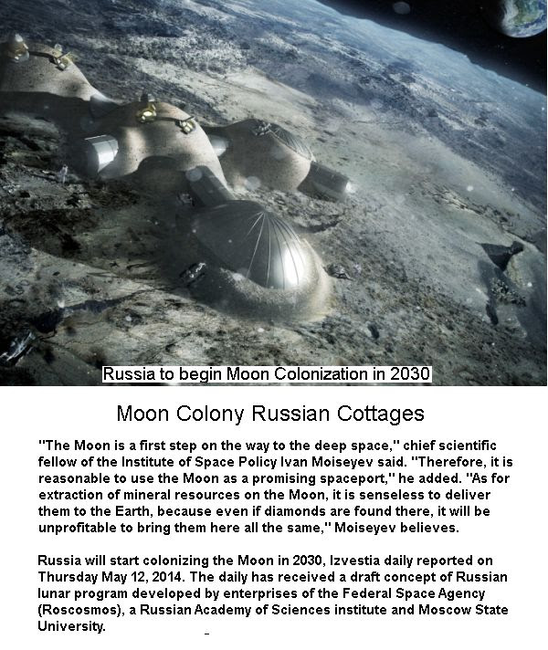 Moon Russian Colony