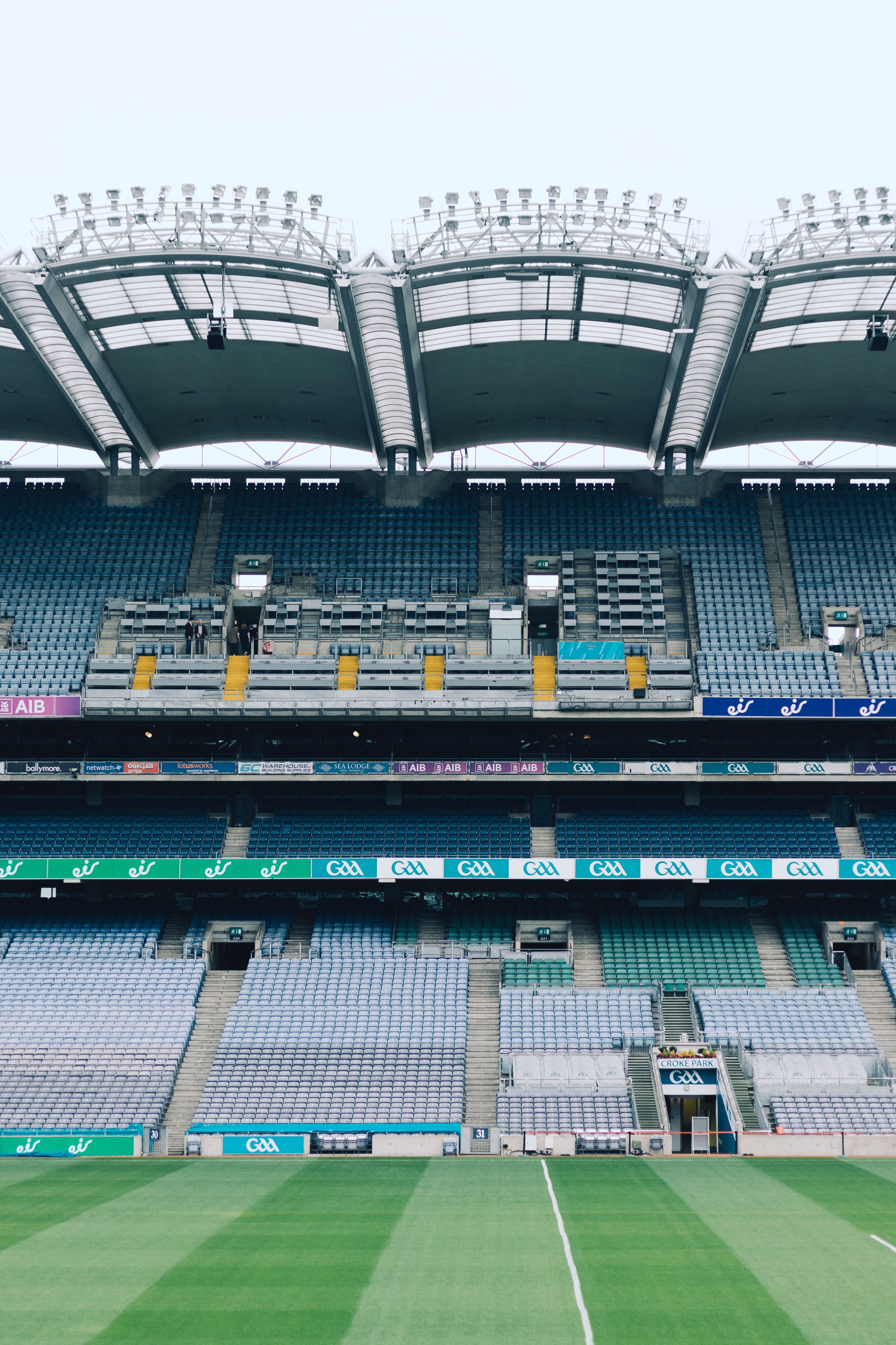 Croke Park, Dublin, Ireland, grey stadium, Canon, Canon EOS 80D
