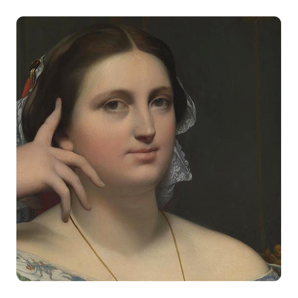 Jean-Auguste-Dominique Ingres, 'Madame Moitessier', 1856 © The National Gallery, London