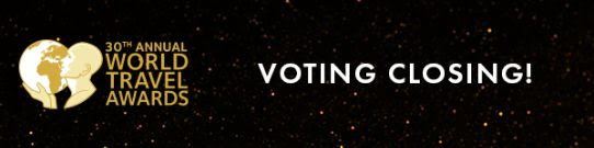 World Travel Awards 2023 voting closing