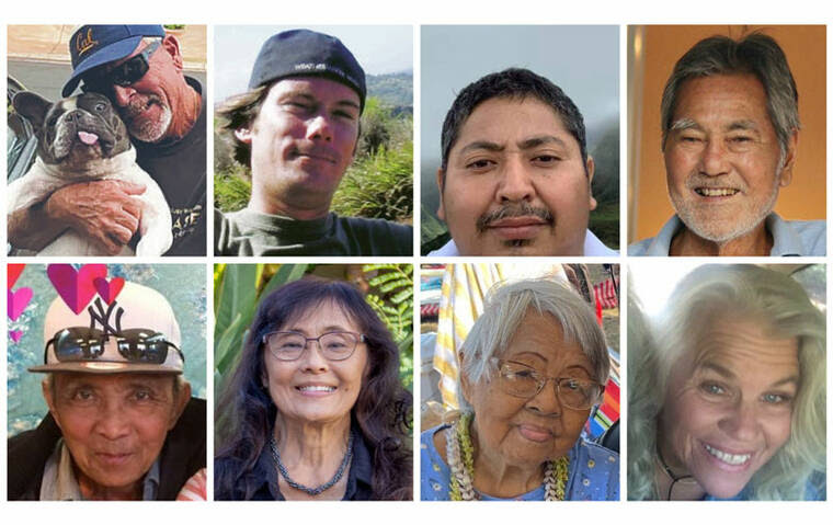 In Memoriam: A list of the people killed in Maui fires