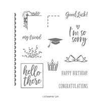 I Say Hello Photopolymer Stamp Set I Say Hello Photopolymer Stamp Set