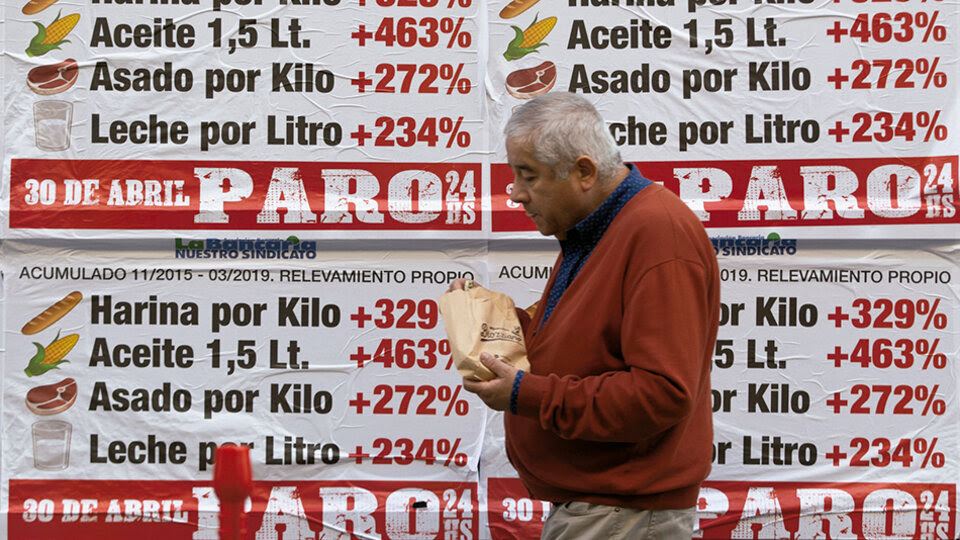Con la huelga, los sindicatos reclaman un cambio de rumbo en la política económica.