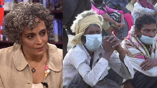 Award-winning writer, author, activist Arundhati Roy joined us on Democracy Now! yesterday to discuss how the pandemic is impacting India.