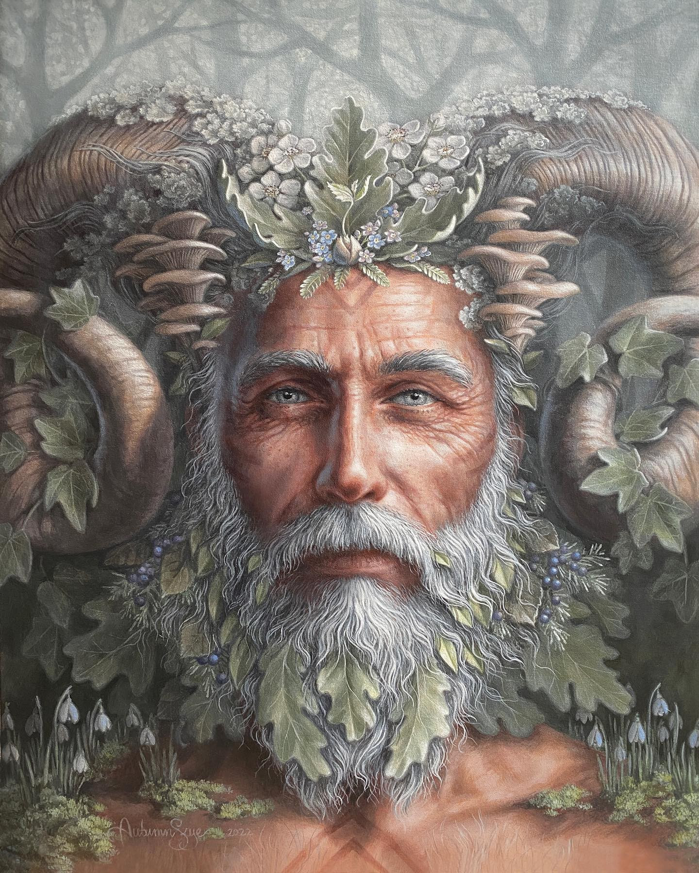 Green Man by Autumn Skye