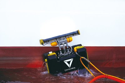 Vessel Cleaning with Robots (Provided by Tas Global) Vessel Cleaning with Robots (Provided by Tas Global)