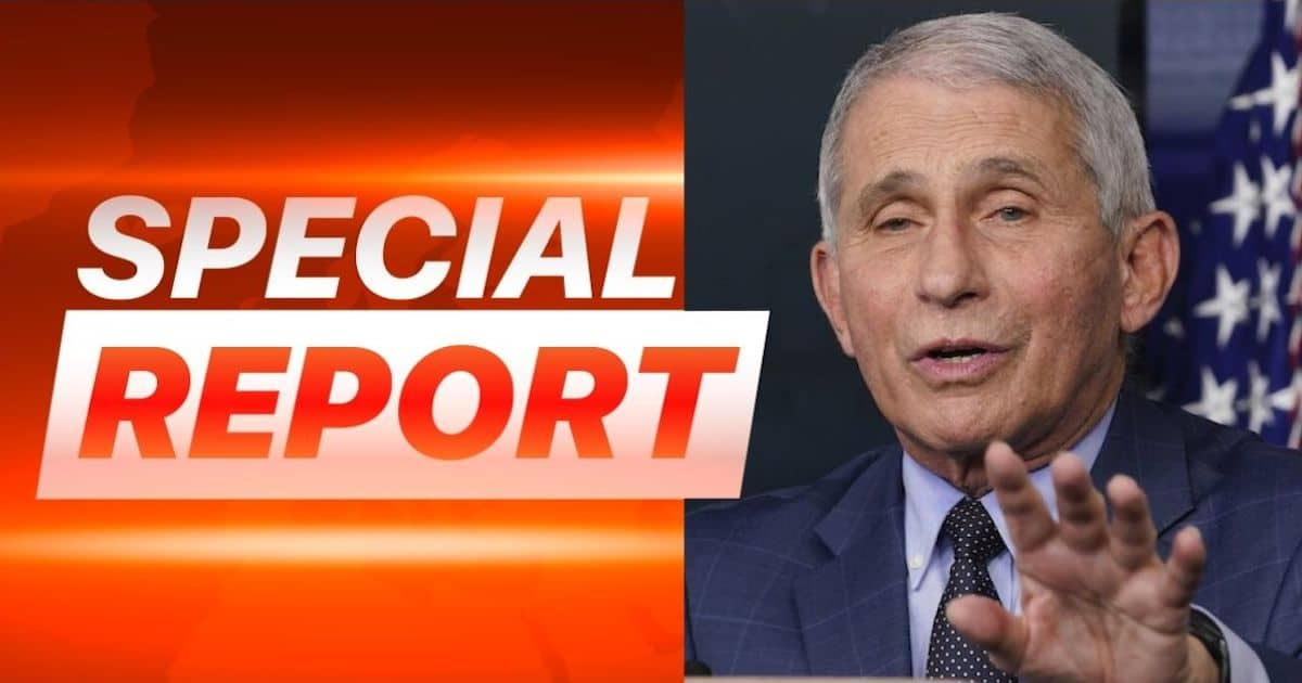 Dr. Fauci Hit With Legal Bombshell - Top Republican Just Unveiled The 
