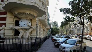 The Falz-Fein House in the city center of Odessa, which has been added to the UNESCO World Heritage List.