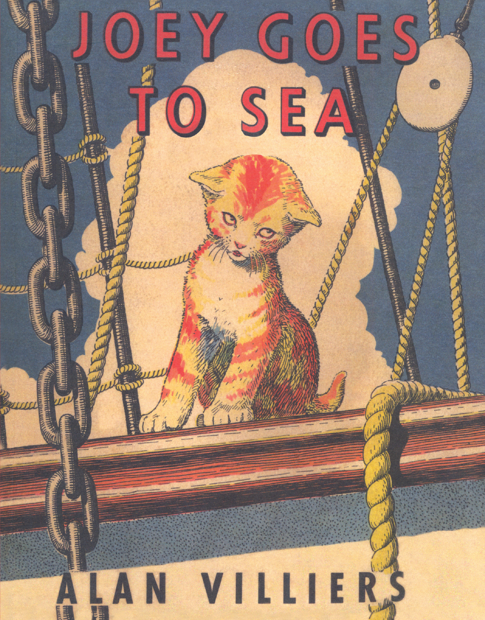 Cover of book Joey Goes to Sea by Alan Villiers