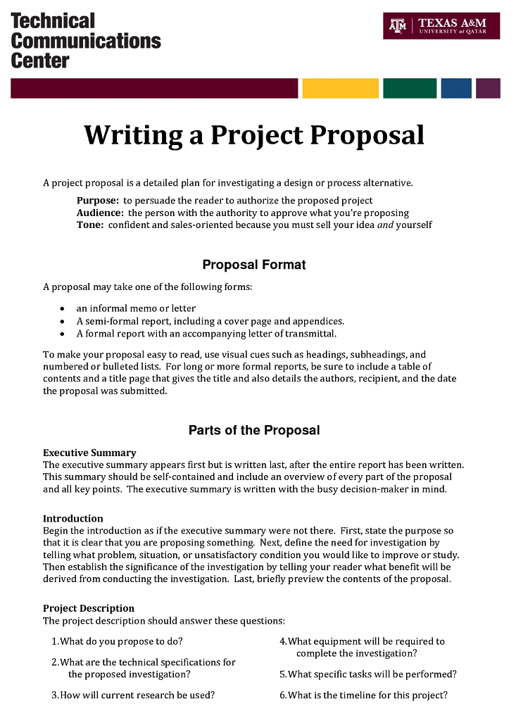 ️ How to make a formal business proposal. 10 Steps How to Write a