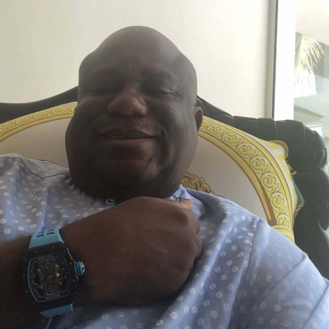 Billionaire businessman, Terry Waya shows off his very expensive watches (photos)