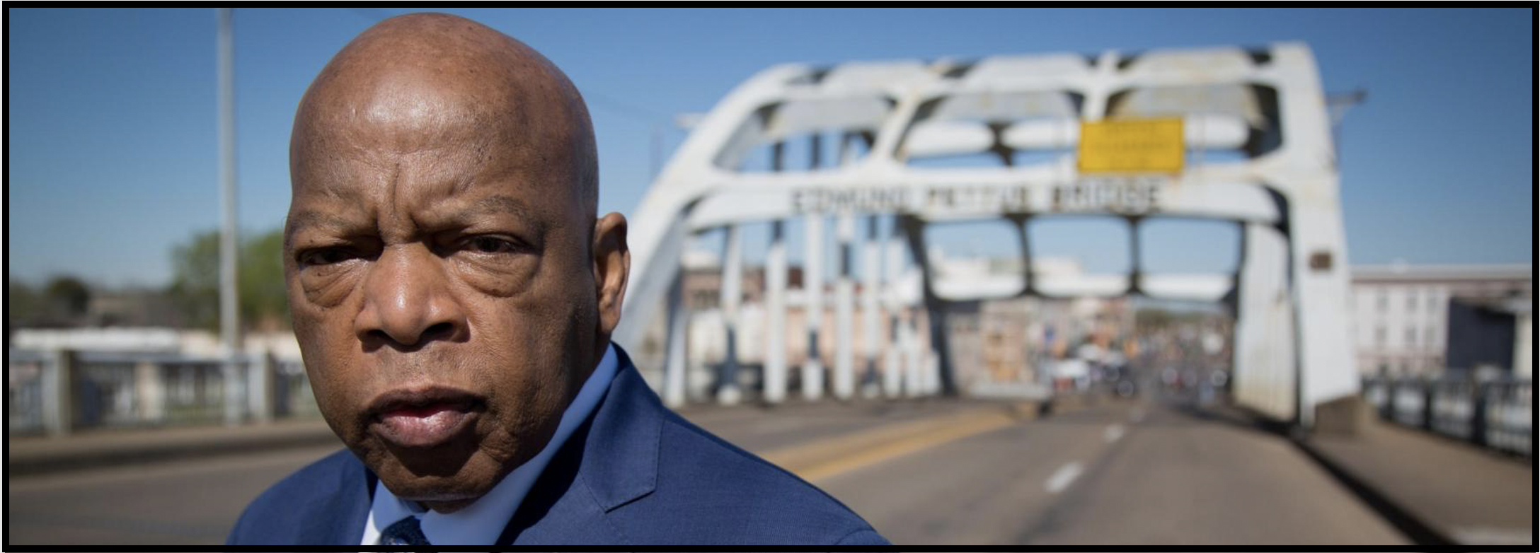 John Lewis was a proud advocate for voting rights throughout his life.