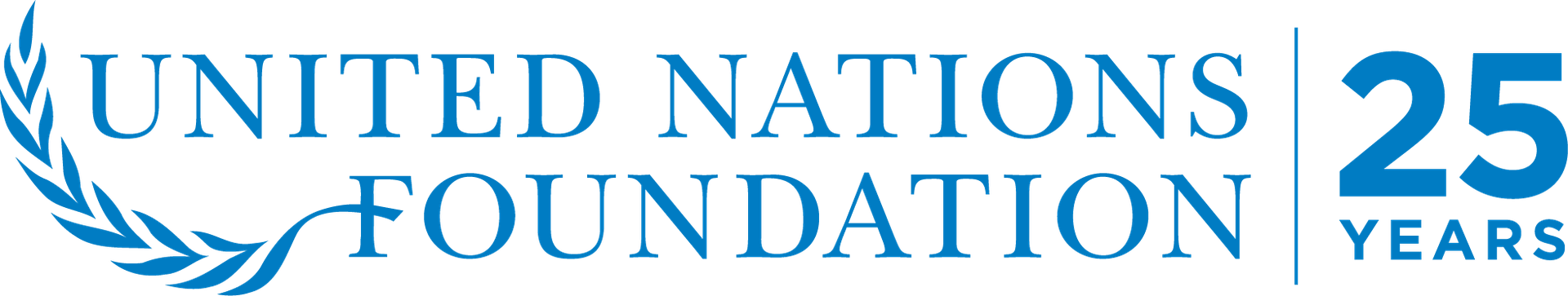 UN Foundation 25th anniversary logo