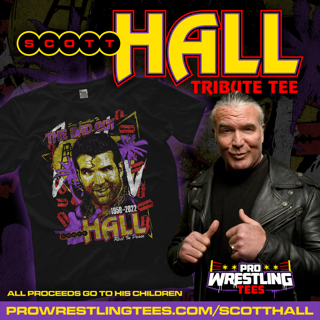 PROWRESTLINGTEES.COM RELEASING LIMITED EDITION SCOTT HALL MICRO BRAWLER