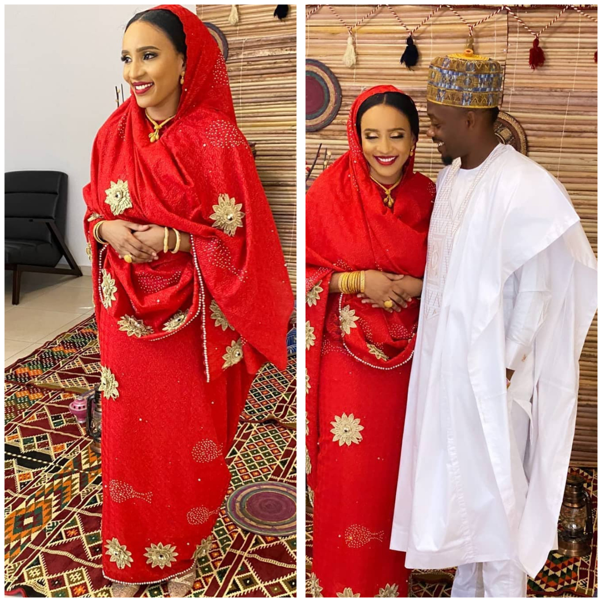 More photos of Ahmed Musa and his new wife, Maryam Jajere 