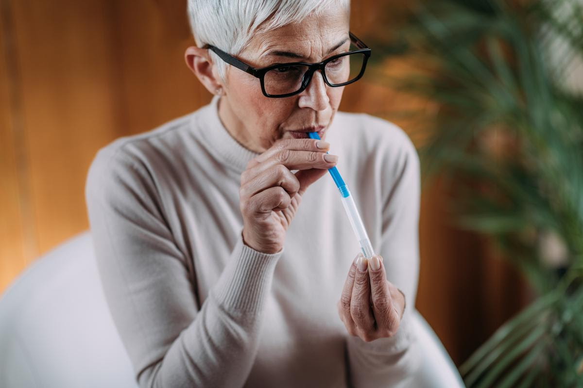 A novel heart attack detection test (not pictured) reportedly returns results in just 10 minutes