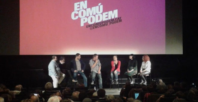 Presentación de En Comú Podem en Barcelona. / MARC FONT
