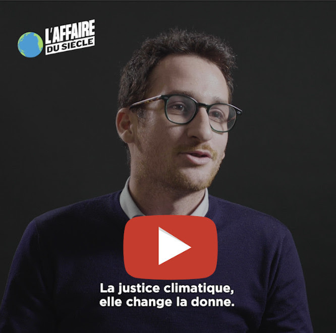 Interview vidéo d'Hugo Partouche, l'un des avocats de l'Affaire du Siècle