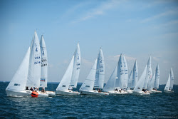 J/22s sailing Youngstown, NY in Can Am Challenge