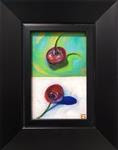 2063-II - Cherry Cherry II - Black Frame - Posted on Monday, December 15, 2014 by Sea Dean