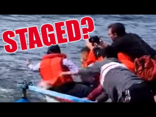 Staged Video Shows 'Refugee' Fake Drowning  Sddefault