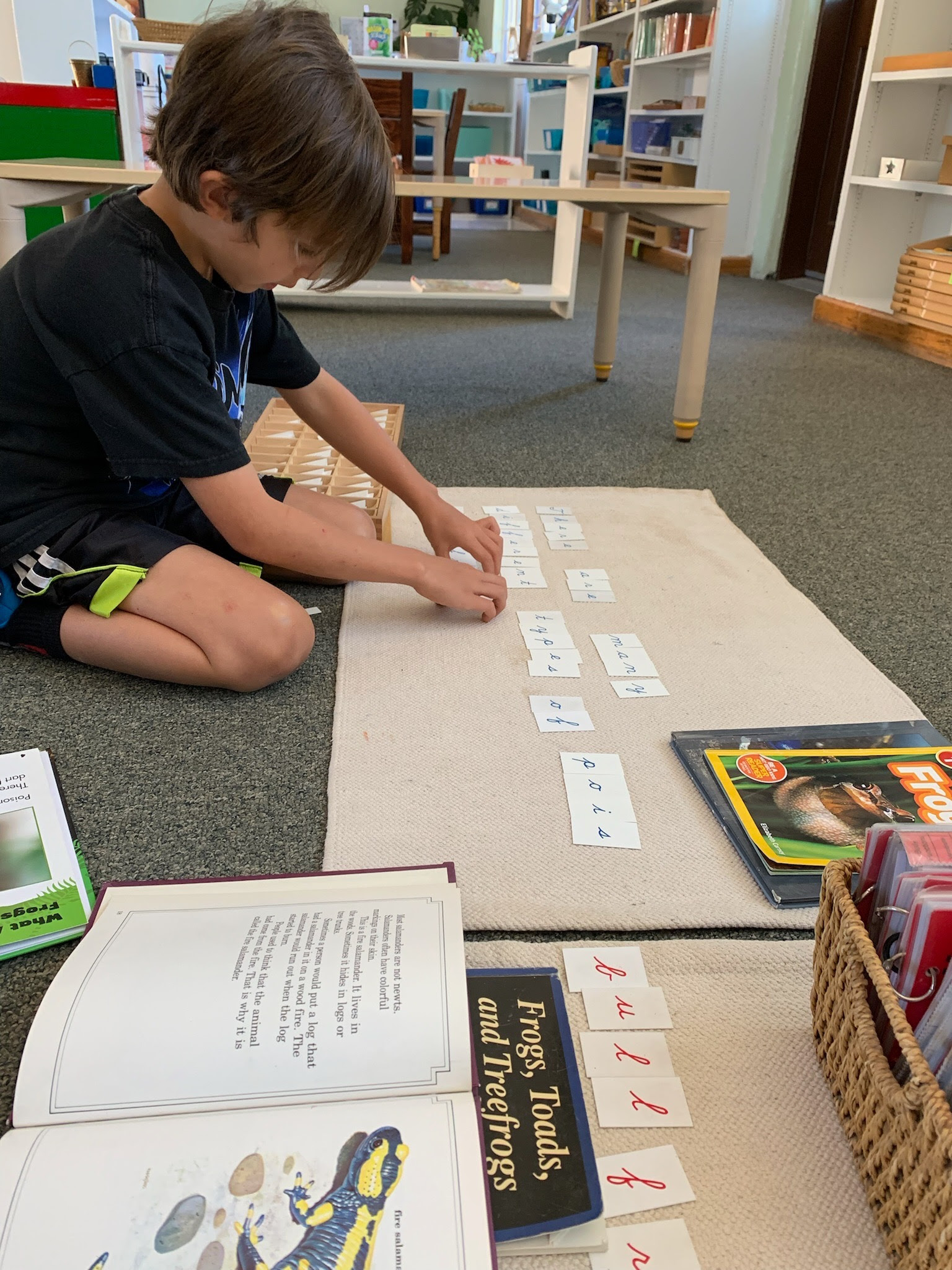 Inside Escuela: Montessori Materials &#8211; The Printed Alphabet