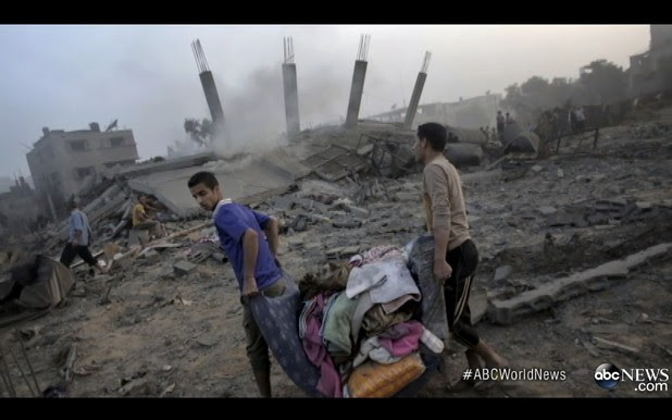 ABC News Tells Viewers That Scenes Of Destruction In Gaza Are In Israel  (Video) 