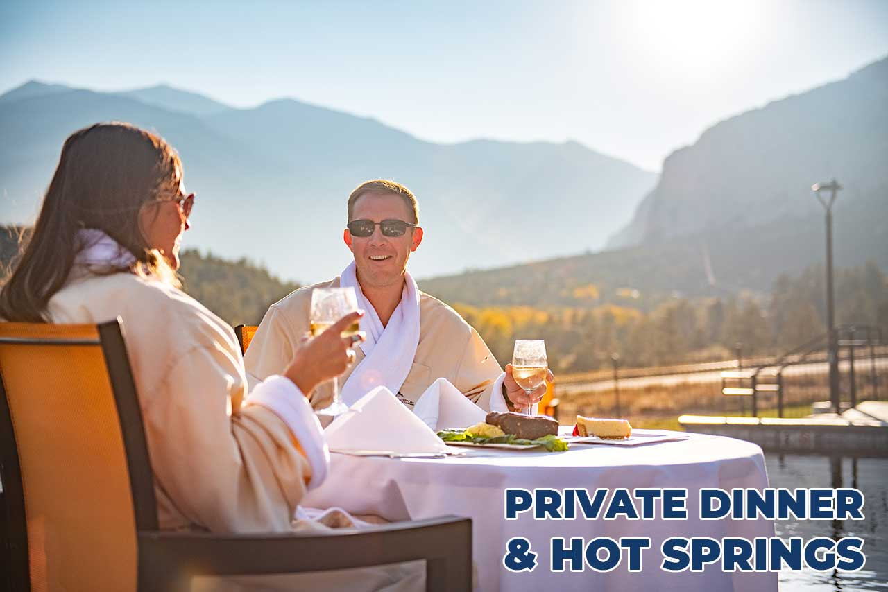 Private Dinner & Hot Springs