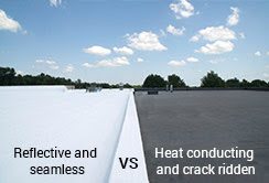 Seamless-heat-resistant-Elastomeric-Roof-Coatings-Ohio