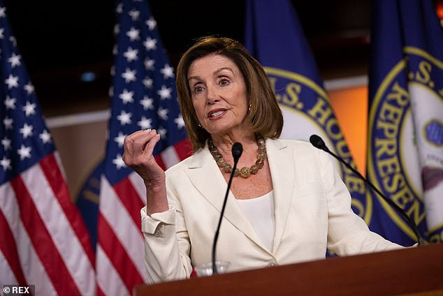 House Speaker Nancy Pelosi attacked the congresswomen for focus