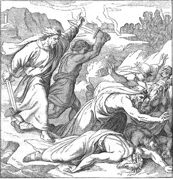 File:Elijah slays the prophets of Baal.jpg