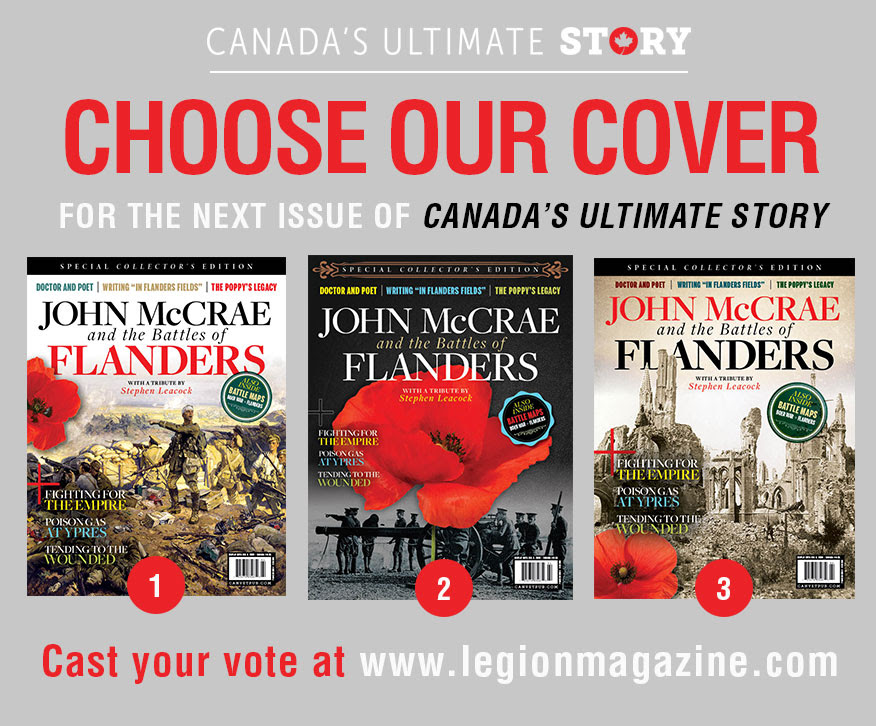 Choose our next cover of Canada’s Ultimate Story